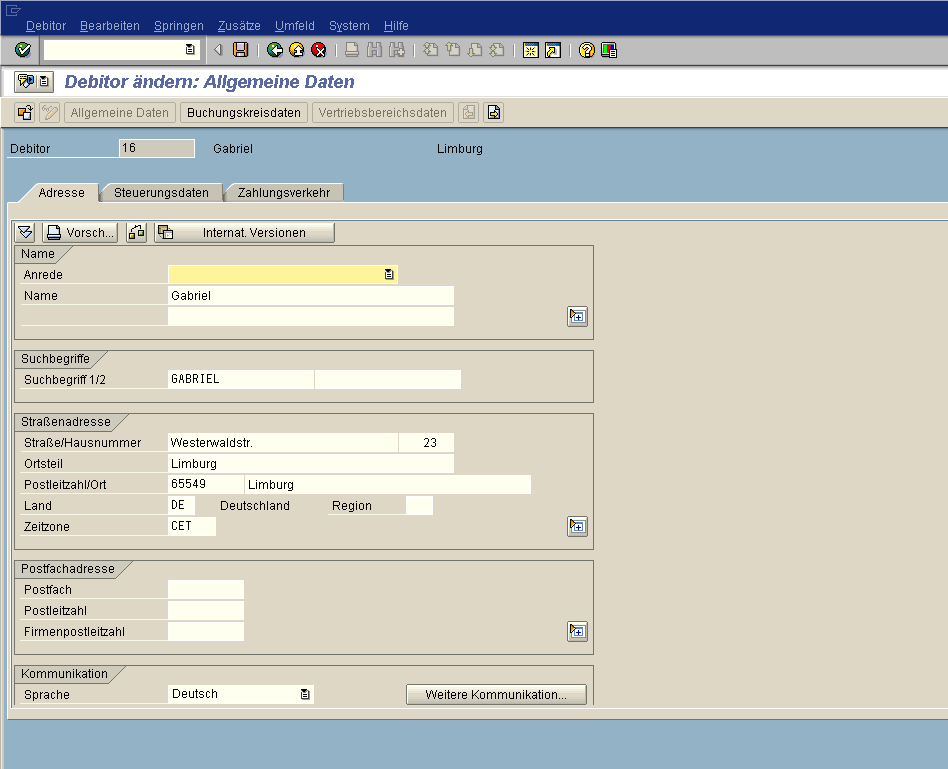 Verarbeitung-SAP-FI