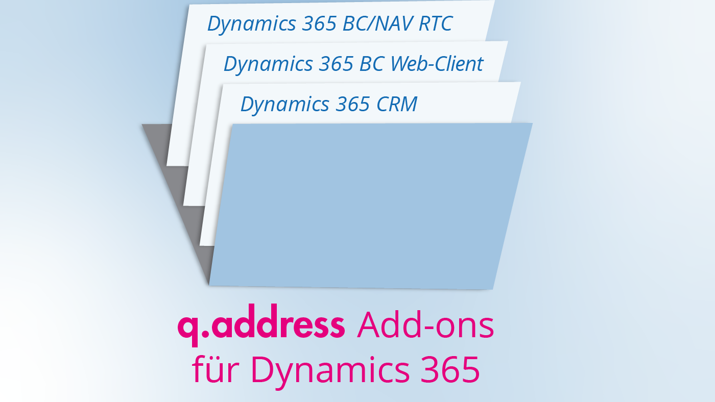 q.address Add-on für Dynamics 365